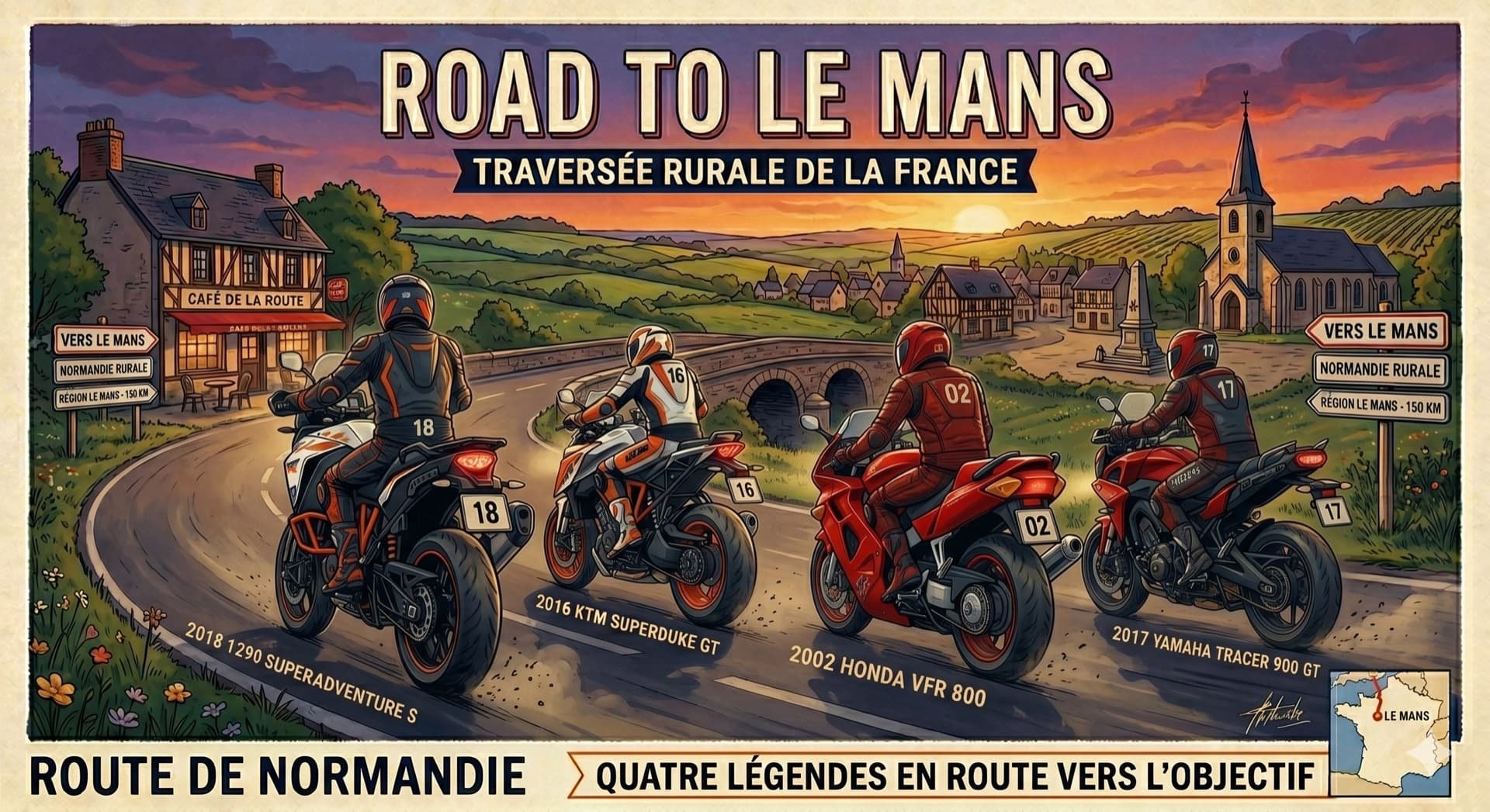 Road to Le Mans